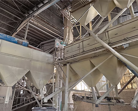 Cat litter production equipment